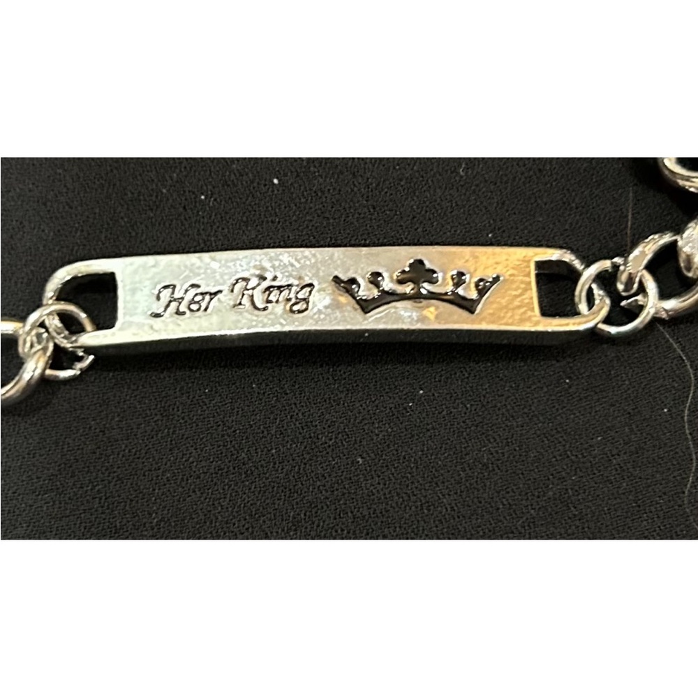 Couples King & Queen Bracelet Set - Picture 5 of 6